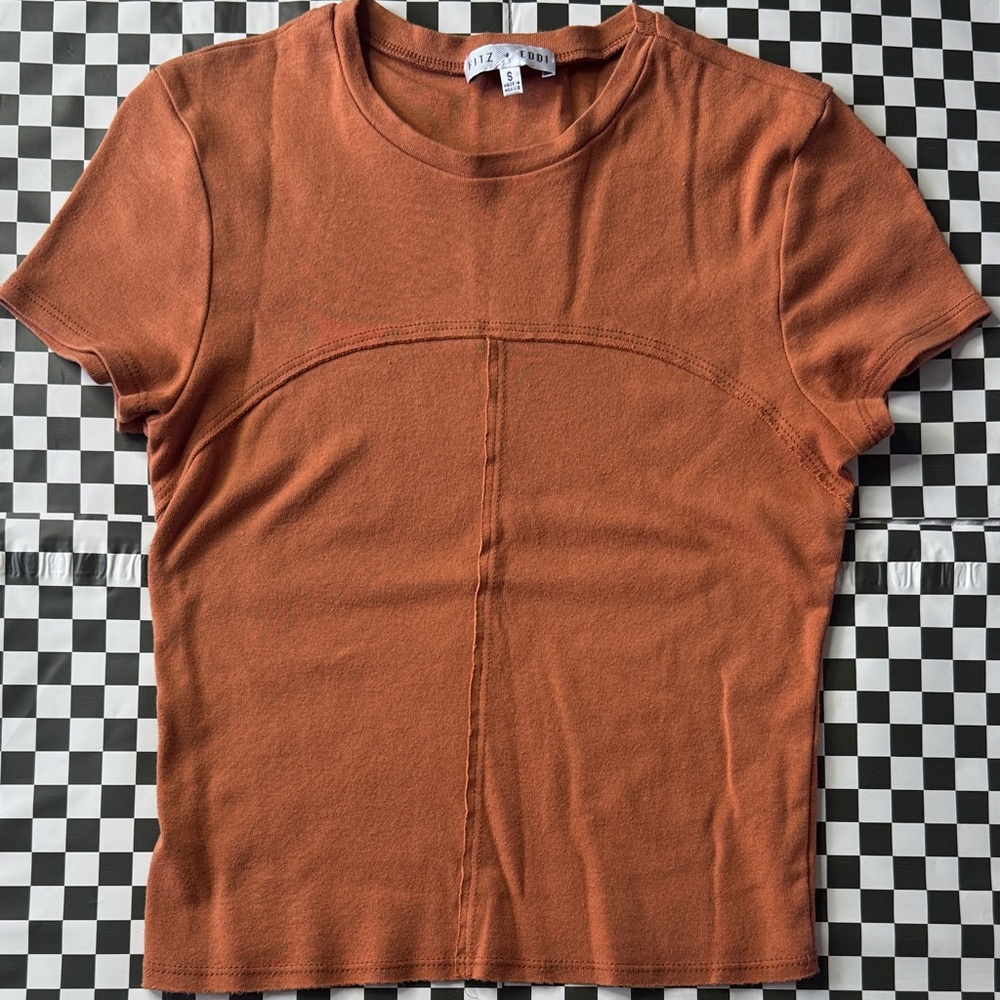 Urban Outfitters Terracotta Short Sleeve Tee